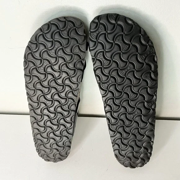 Birkenstock Mayari Black Patent Sz 42 Narrow Fit Leather New With Box - Picture 6 of 8